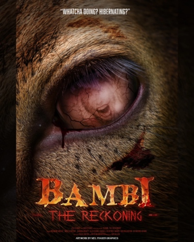 Bambi horror movie poster 