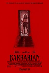 Barbarian movie poster 