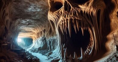 Cave of Horrors concept photo (AI)