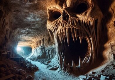 Cave of Horrors concept photo (AI)