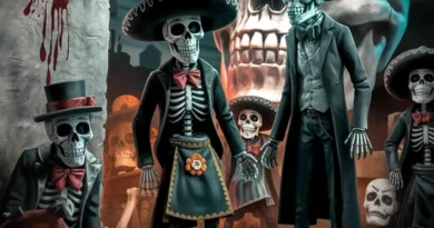 Day of the Dead photos (AI)