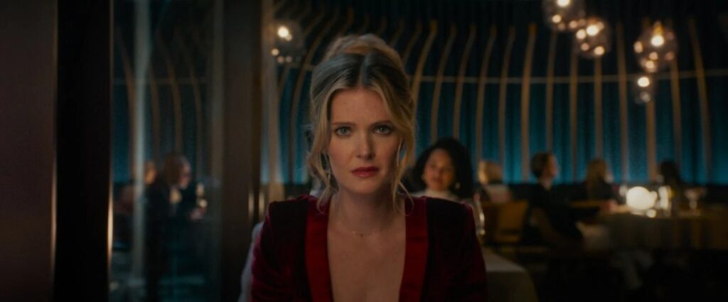 Meghann Fahy in "Drop" (Bernard Walsh/Universal Pictures)