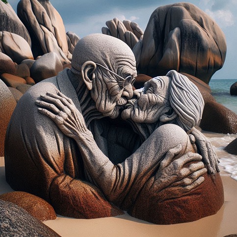 Grandfather and Grandmother rocks Koh Samui