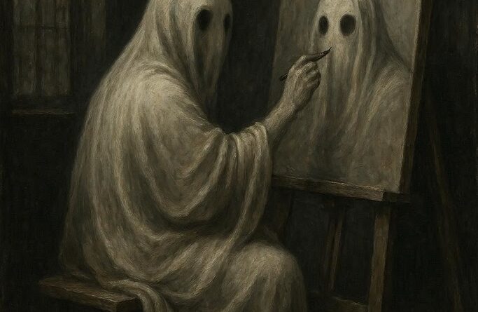 How to draw a ghost (1)
