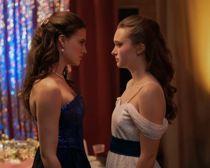 India Fowler and Fina Strazza in Fear Street Prom Queen