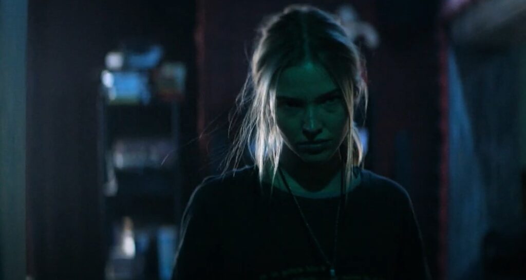Sasha Luss in "Latency" (Lionsgate)