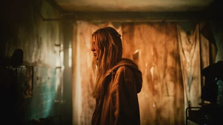 Sasha Luss in "Latency" (Lionsgate)
