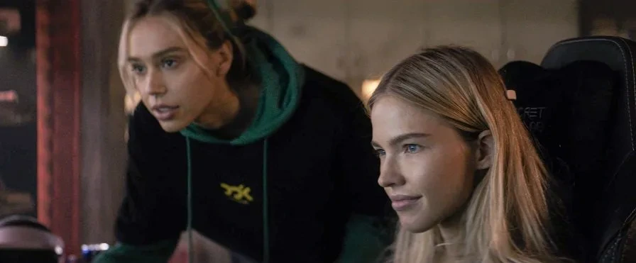 Sasha Luss and Alexis Ren in "Latency" (Lionsgate)