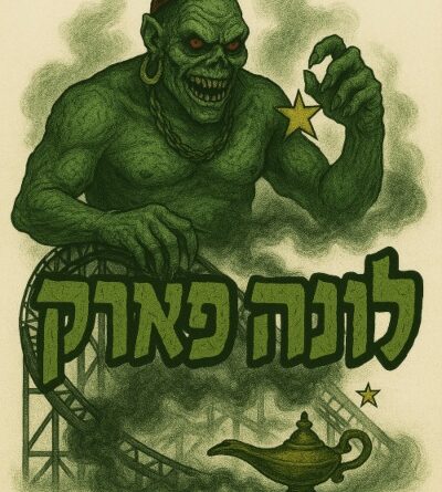 Luna Park tel aviv scary logo (AI)
