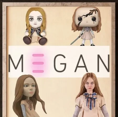 Mgan merchandise - cover photo of a review about Megan merch and collectibles