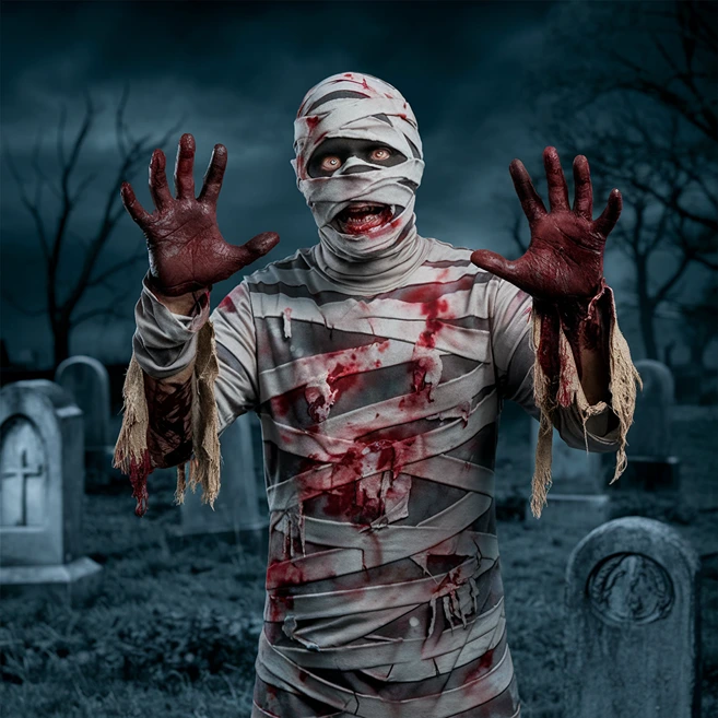 Bleeding mummy costume