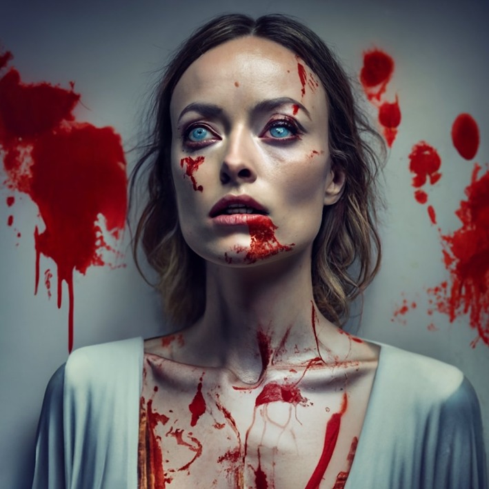 Captivating, with a twist. Olivia Wilde AI creation