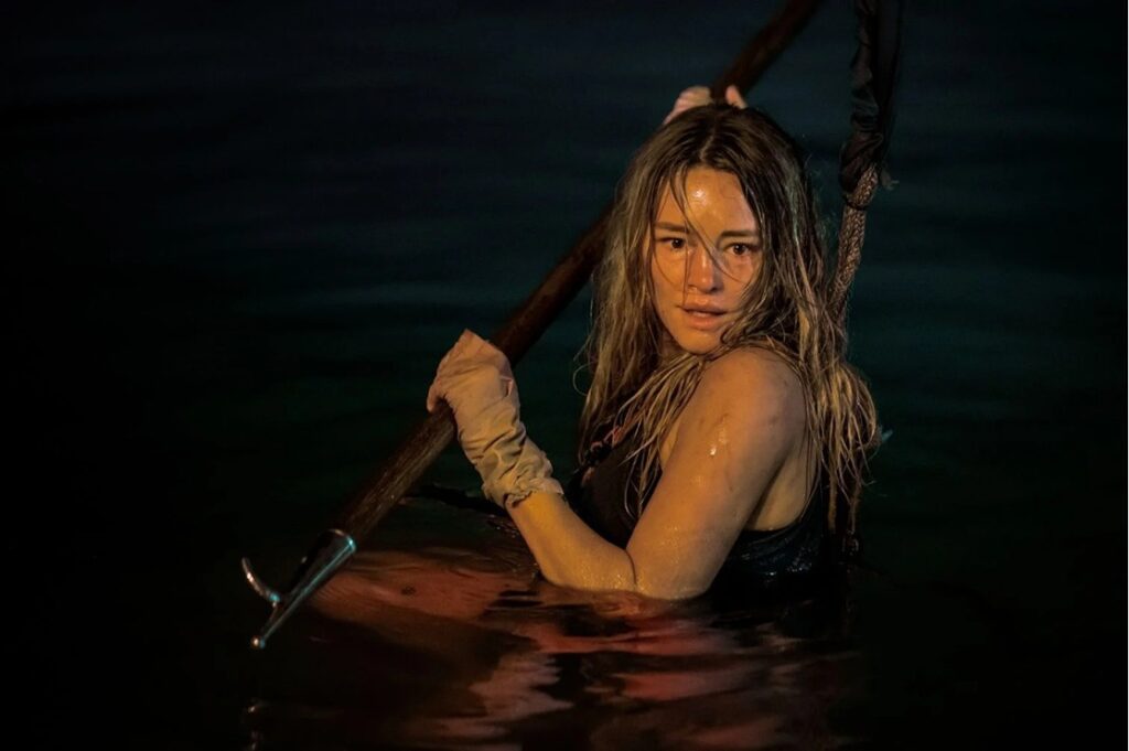 Hassie Harrison in "Dangerous Animals" (Vertigo Releasing/PA)