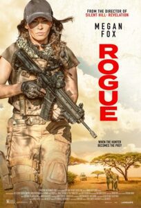 Rogue (2020) - Movie poster. Megan Fox horror movies list