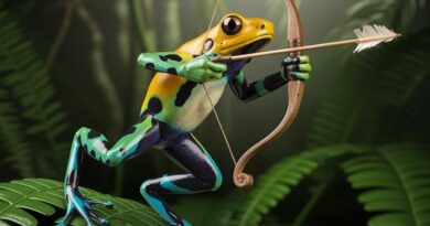 Scary Poison Dart Frog (AI) (cover photo)