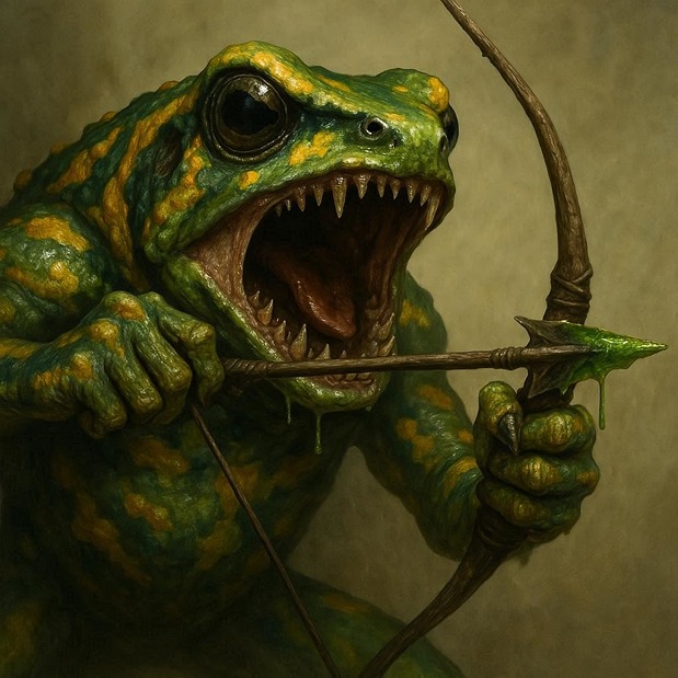 Scary Poison Dart Frog (AI) (5)