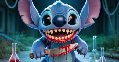 Scary Stitch horror photo (AI) (5)