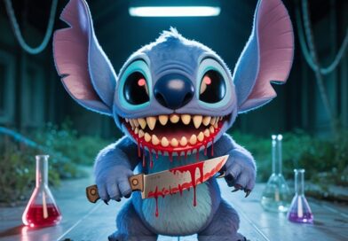 Scary Stitch horror photo (AI) (5)