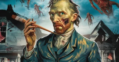 Scary Van Gogh photos (AI)