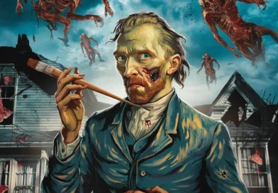 Scary Van Gogh photos (AI)