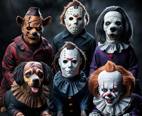 Scary dog costumes - AI cover photo