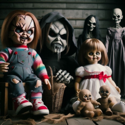 Scary dolls from the cinema