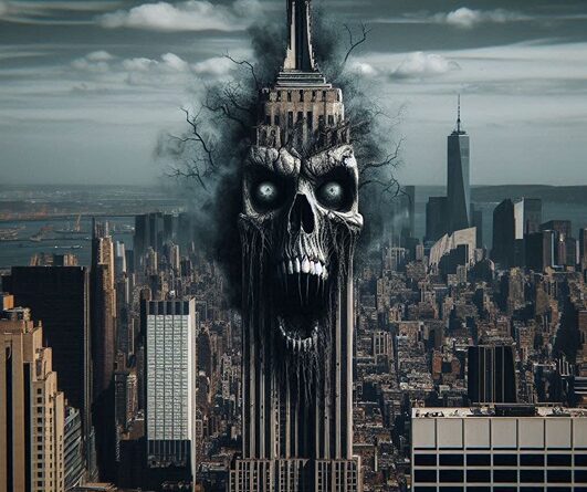 Scary empire state building photos (AI) (13)