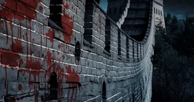 Scary facts about The Great Wall of China - AI photo