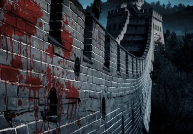 Scary facts about The Great Wall of China - AI photo