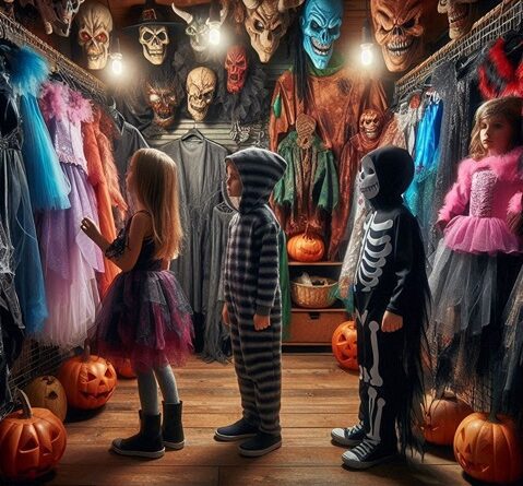 Scary kids costumes (AI) (6) - cover photo for Horror World