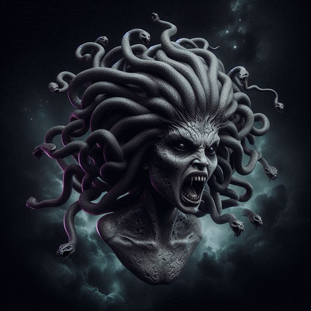 Scary medusa photos (AI) (14)