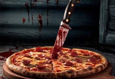 Scary pizza photos (AI)