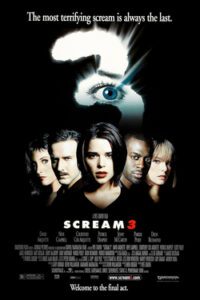 Scream 3 movie poster (2000)