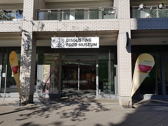 The Entrance to the Disgusting Food Museum in Berlin