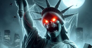 The Statue of Liberty Scary photos (AI)