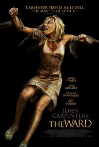 The Ward (2010) movie poster, with Sydney Sweeney playing the younger version of Amber Heard