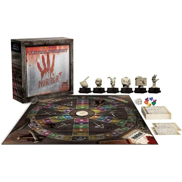 Trivial Pursuit Horror Ultimate Edition Board