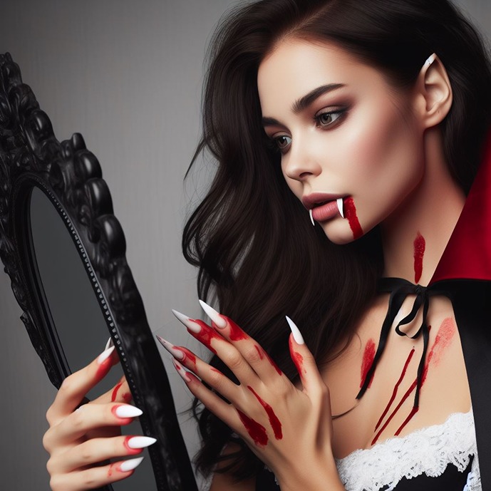 Vampire costume for women