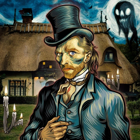 Van Gogh scary facts (AI)