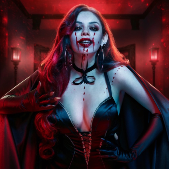 Women Vampire Costume 