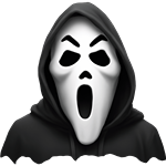 ghostface emoji