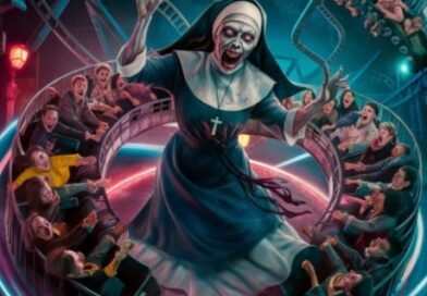 mexico dancing nun - illustration