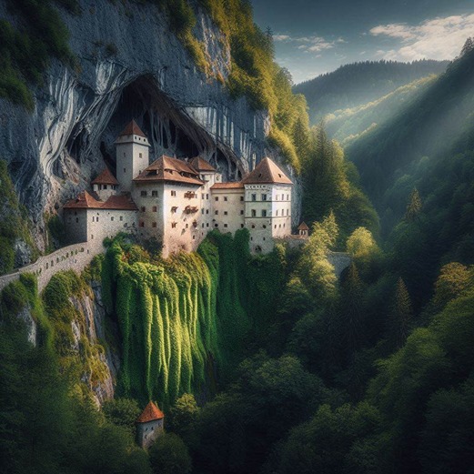 predjama castle photos from outside (AI)