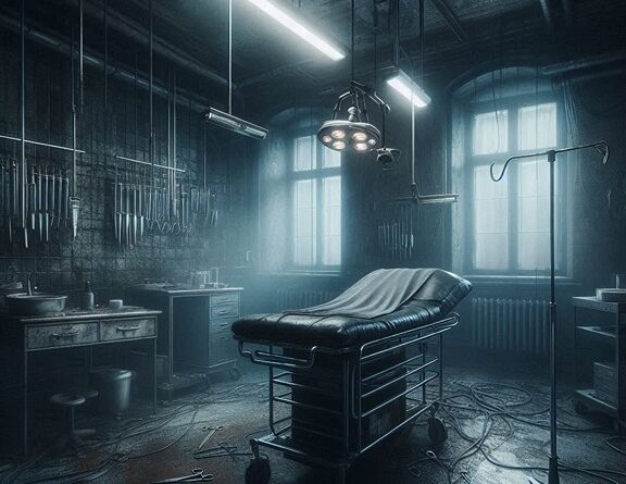 scary abandoned hospitals (AI creation) (13)