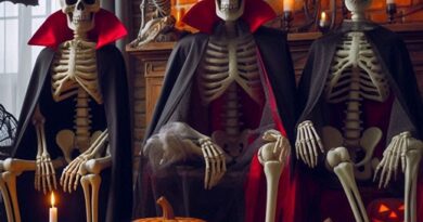 scary halloween decorations (AI) (3)