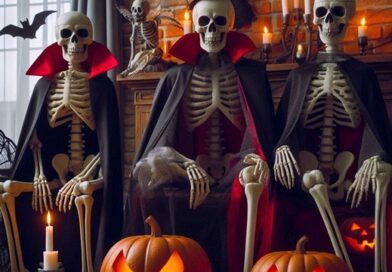 scary halloween decorations (AI) (3)