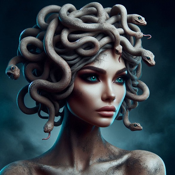 sexy medusa photo (AI)