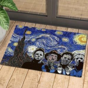 Starry Night Horror Doormat