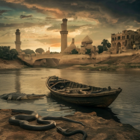 the nile river snakes